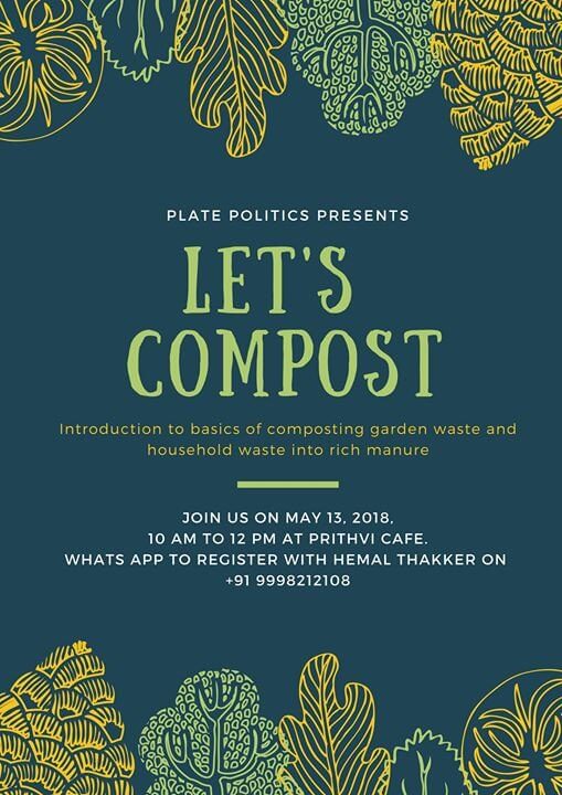kitchen and garden waste composting in Ahmedabad - Workshops & Activities