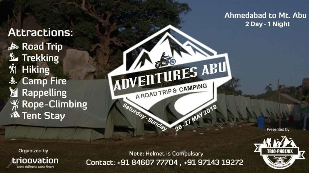 Adventure Activity in Ahmedabad - Road Trip to Abu