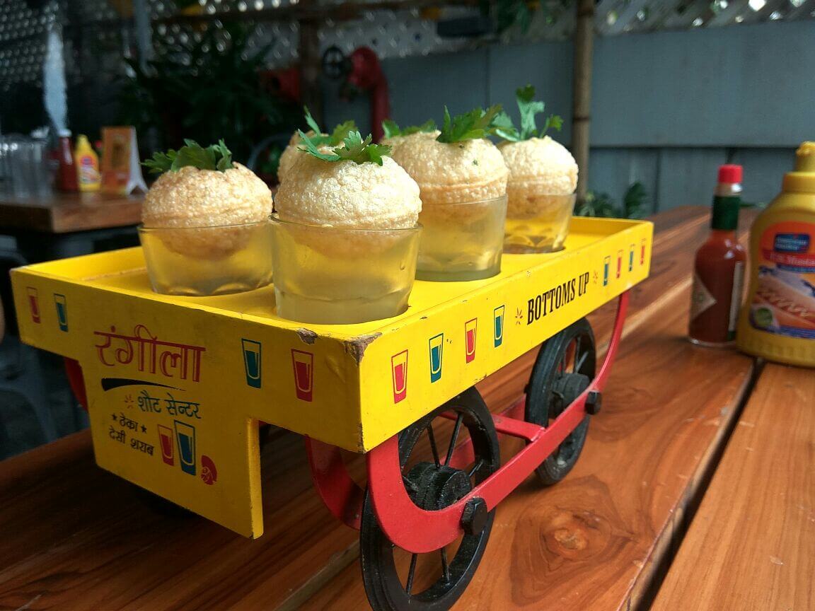 vodka pani puri mumbai