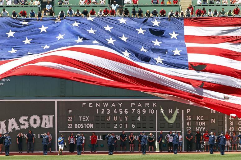 4th Of July At Fenway Boston