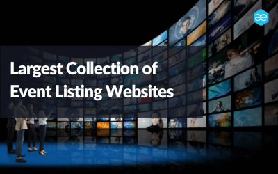 Largest Collection of Event Listing Websites Categorized for 2023