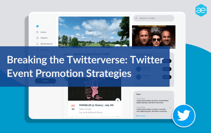 Twitter Event Promotion Strategies