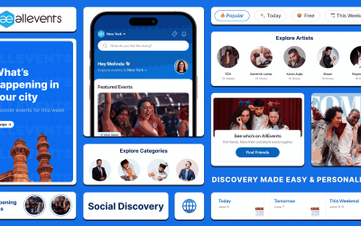 AllEvents Launches New Personalized Homepage: A Bold Leap in Event Discovery