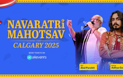 Navratri Mahotsav 2025: Atul Purohit & Aditya Gadhvi Live in Calgary — A Night of Soul-Stirring Garba and Dandiya