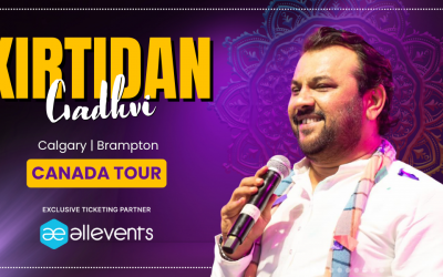 Kirtidan Gadhvi Live in Brampton & Calgary – A Navratri Experience Like Never Before!