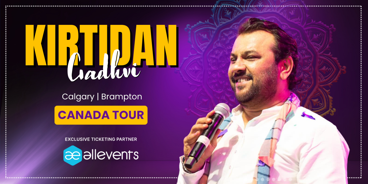 Kirtidan Gadhvi Canada Tour
