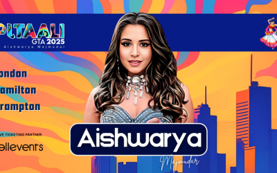 Aishwarya Majmudar’s Electrifying Garba Tour Hits Brampton and Hamilton This Navratri 2025