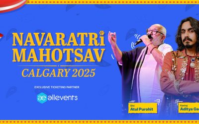 Navratri Mahotsav 2025: Atul Purohit & Aditya Gadhvi Live in Calgary — An Exclusive Night of Soul-Stirring Garba and Dandiya