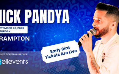 Feel the Magic of Nick Pandya Live at Brampton Navratri 2025 | AllEvents