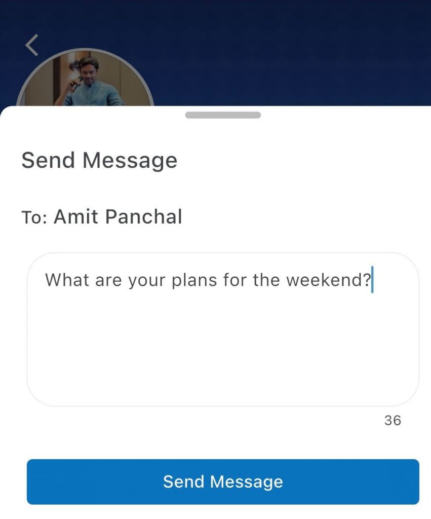 Chat with your friends and share events through AllEvents
