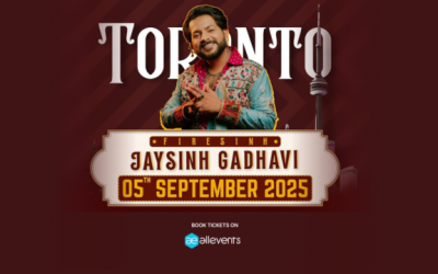 Navrang Navratri Festival Canada 2025: Jaysinh Gadhavi Live in Mississauga