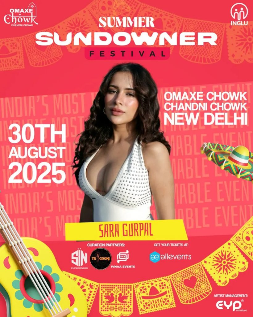 Sara Gurpal live in New Delhi