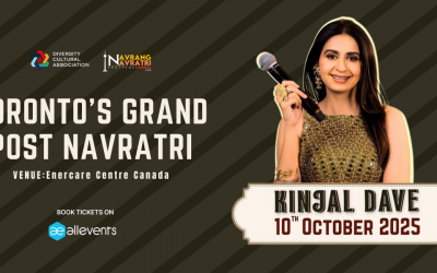 Celebrate Post-Navratri with Kinjal Dave at Navrang Navratri Festival Toronto 2025