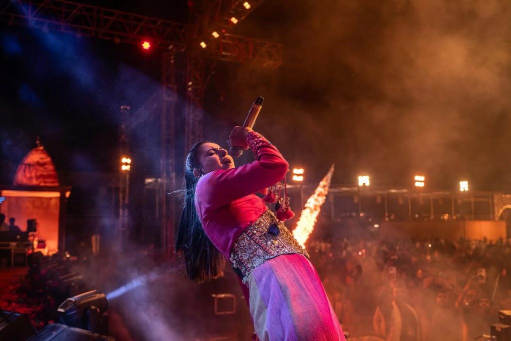 Kinjal Dave in Navrang Navratri Festival