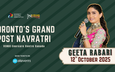 Toronto’s Iconic Post Navratri Festival: Geeta Rabari Navratri 2025