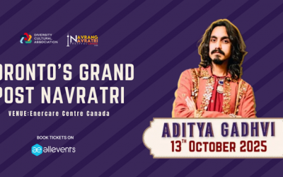 Aditya Gadhvi x Navrang Navratri Festival Canada 2025: Toronto’s Biggest Garba Celebration