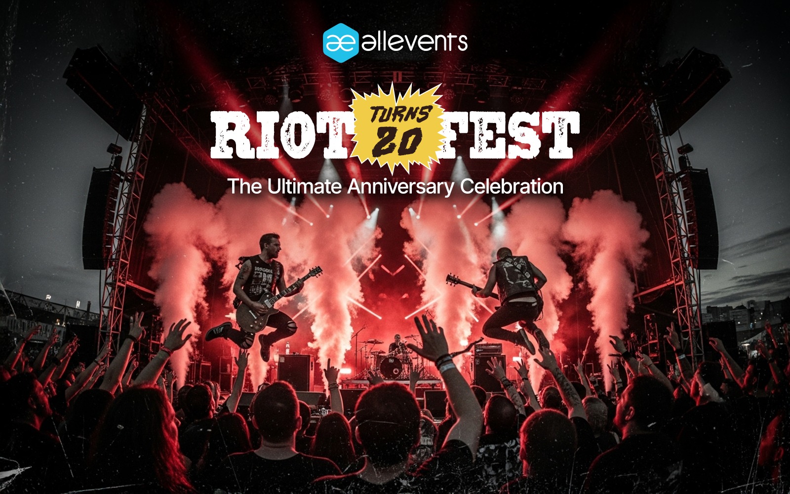 20 Years of Riot Fest 2025 – Artist Line-up, Tickets and More | AllEvents 20 Years of Riot Fest 2025 - Artist Line-up, Tickets and More | AllEvents